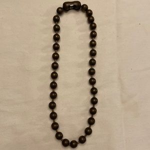 Men’s Beaded Choker Necklace